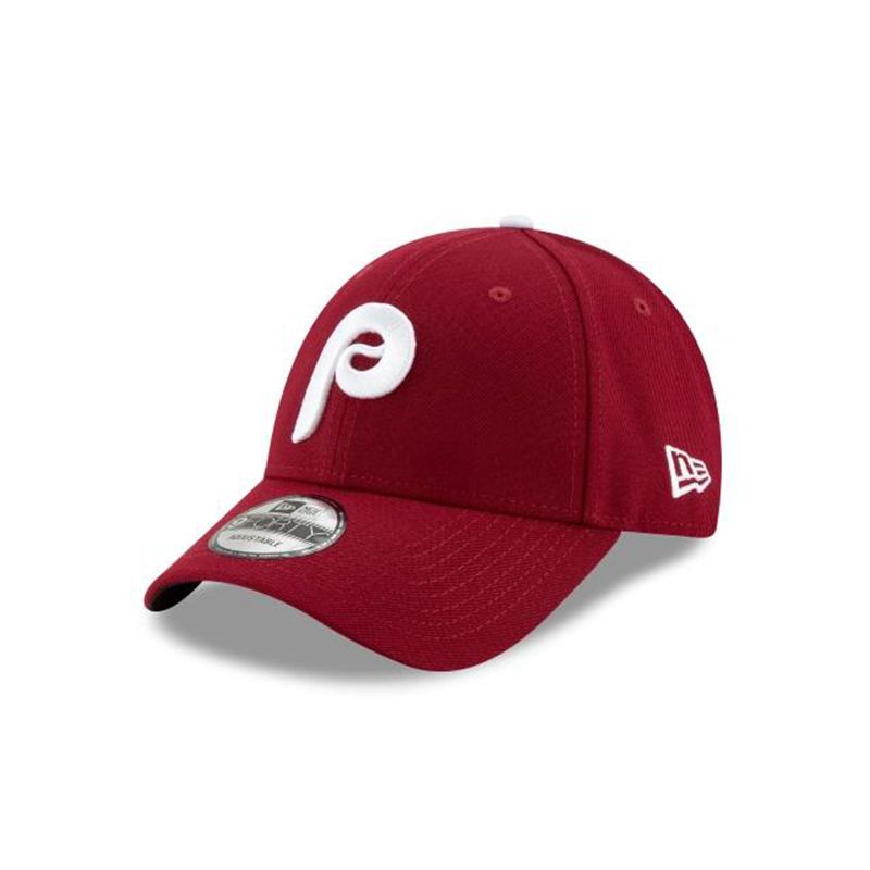 MLB Philadelphia Phillies Alt 2 The League 9Forty Adjustable (FGG7200) - Red New Era Caps